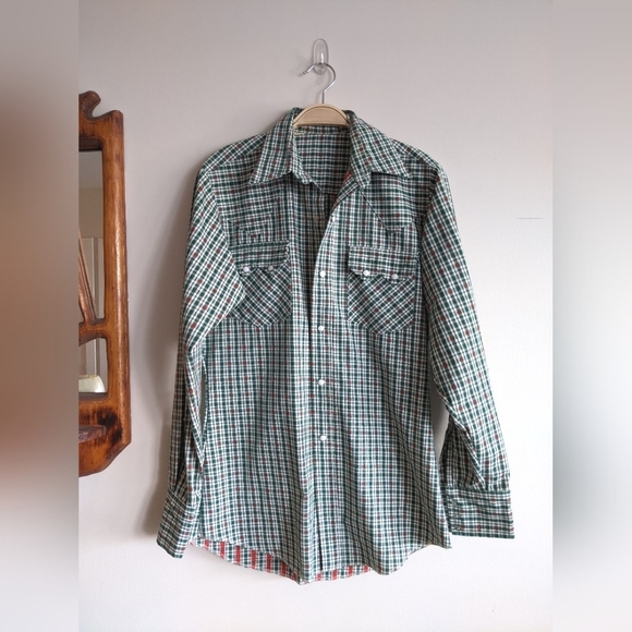 Vintage || California Ranch Western Button-Down - Picture 1 of 3